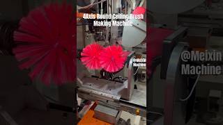 4Axis Round Ceiling Brush Machine Brush Making Machine brushmachine factory brush brushmaking [upl. by Haswell835]