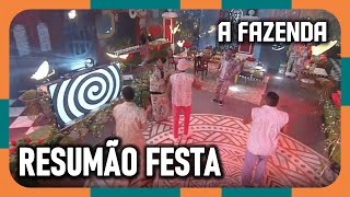 A FAZENDA 2024 RESUMÃO 3ª FESTA quotDesesperoquot acerto de contas e acusações AFazenda16 [upl. by Ardnalak]