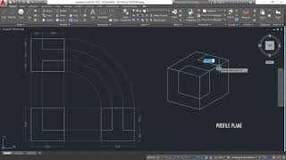 HOW TO CREATE TRIMETRIC DRAWING [upl. by Antin157]