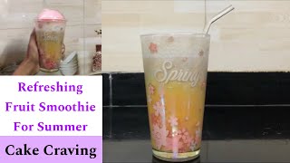 Healthy Shake With Fruits amp Yogurt  Refreshment Cold Drink For Summer  Craving To Try [upl. by Knuth353]