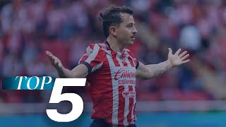 TOP 5  Los MEJORES GOLES de la JORNADA 6 [upl. by Yelsek]