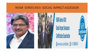 NISM SERIES XXIII SOCIAL IMPACT ASSESSOR [upl. by Franek922]