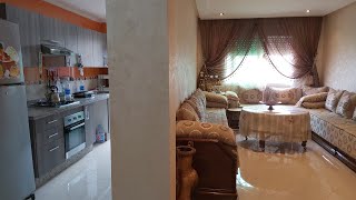 شوف فراش كيداير بهاد شقة تعرض للبيع بالأثاث ديالها بثمن هوثة لضروف خاصة appartement sidi rahal [upl. by Mairym]