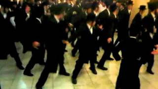 Chasidim dancing at a wedding in Israel [upl. by Iadahs676]