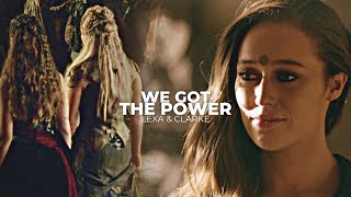 Lexa amp Clarke • We Got the Power the100 [upl. by Irami]