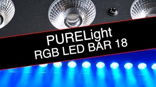 Purelight RGB LED BAR 18 [upl. by Melania]