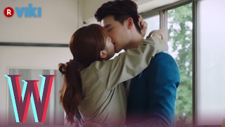 W  EP 7  Lee Jong Suk amp Han Hyo Joos Jailhouse Kiss  Korean Drama [upl. by Lein]