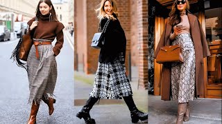 TOP 6 Timeless Skirt Styles to Elevate Your FallWinter Look  Style Over 60 MustHaves [upl. by Annovad]