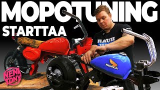 Mopotuning alkaa  Inventaario  3kpl Honda Monkey [upl. by Hein663]