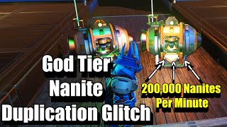 God Tier Nanite Duplication Glitch 200000 Nanites Per Minute  No Mans Sky [upl. by Savvas]