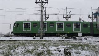 Metropolitana Milano Leonardo amp Revamp MM2 sotto la neve [upl. by Rusert]