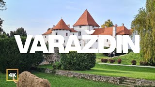 Varaždin  Croatia🇭🇷 4K Virtual Walking Tour 2014 New York Times 52 places to visit [upl. by Arliene]