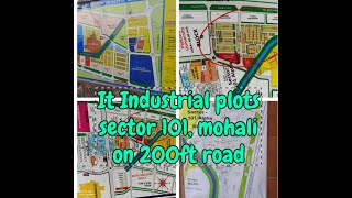 It City Industrial Plots Sector 101 Mohali For sale Size 1 Kanal And 2 Kanal Live Location Video [upl. by Nanis313]