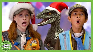 A Very Scaley Holiday TRexmas with Raptors  TRex Ranch Dinosaur Videos for Kids [upl. by Ylimme203]