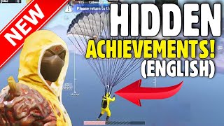 EASY HIDDEN ACHIEVEMENTS EXPOSED English PUBG Mobile [upl. by Aihsar]