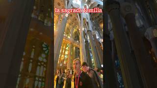 La Sagrada Familia A Gaudi Masterpiece in the Heart of Barcelona 4k travel barcelona europe [upl. by Nettirb]