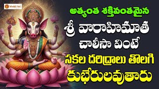 Vaarahi Matha Chalisa  Varahi Navarathrulu  Varahi Devotionals  Bhakthi Taal [upl. by Joanie]