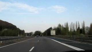 Autoroute A320 Forbach France [upl. by Alikam]