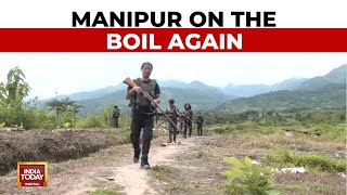 Situation In Manipur Remains Grim Youngsters Takeup Arms To Protect Villages  India Today News [upl. by Yrrot]