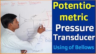 Potentiometric Type Pressure Transducer by Using of Bellows [upl. by Aurea]