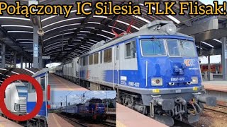 🔥 POŁĄCZONY IC Silesia z TLK Flisak Super Skład  PKP Katowice z kolejarzzmalopolski [upl. by Mirabel236]