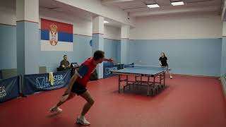 Finale Master 31032024 Jelena Stefanović vs Uroš Bogdanović [upl. by Leugar]