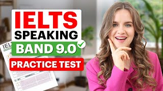 IELTS SPEAKING Practice Test with Answers Questions  Sample Answers Score a 90 in IELTS SPEAKING [upl. by Yesoj547]