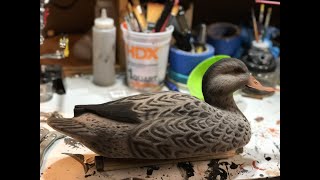 Fully flocking hen Mallard Decoys part 2 [upl. by Emirej]