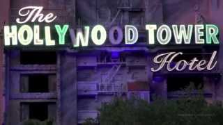 Twilight Tower of Terror at Night with Nightvision Disneys Hollywood Studios Walt Disney World [upl. by Yelserp]