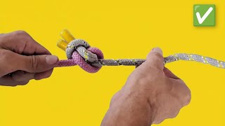 Untangling the Mystery Behind Ring Knots knots diy [upl. by Suzy735]