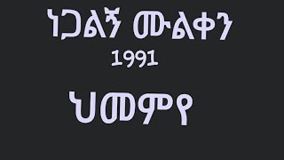 ህመምየነጋልኝሙልቀን negalgn muluken himemye 1991 [upl. by Ailugram]