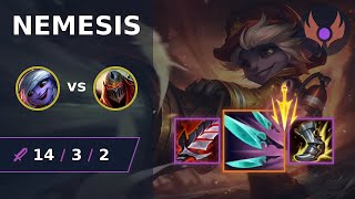 Nemesis  Tristana MID vs Zed  EUW MASTER  LOL Season 2023 [upl. by Volney]