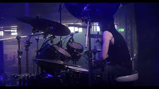 NORDJEVEL  Drums Live Steelfest Open Air Metal festival 2023 4K [upl. by Ahsitra]