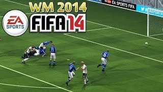 Deutschland gegen Brasilien ► FIFA Weltmeisterschaft 2014 ★ FIFA 14 Lets Play [upl. by Alleunamme]