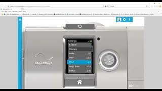 ResMed Aircurve 10 ST Animated Screen Setup [upl. by Elise]