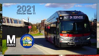 Alexandria VA King StOld Town Metro Station NEW BUS LOOP  WMATA TrAcSe 2021 ft Alexandria DASH [upl. by Ain]