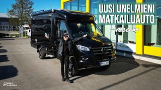 UUSI MATKAILUAUTONI HYMER MLT 570 CrossOver SUOMEN AINOA TÄYSMUSTA JES VLOG9 [upl. by Argyres]