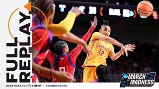 USC vs Kansas  2024 NCAA womens second round  FULL REPLAY [upl. by Hafler373]