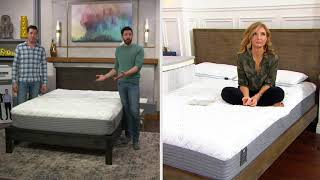 Scott Living 13quot Hybrid Mattress with Tencel by Restonic on QVC [upl. by Ribak]