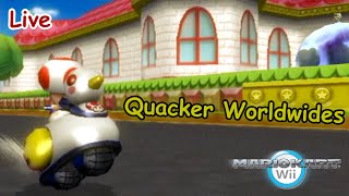 Mario Kart Wii online races wquacker 20 [upl. by Yrod]