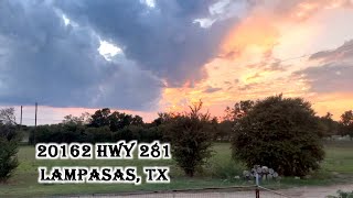 20162 Hwy 281 Lampasas TX  977 acre ranch with metal shop and 1800 sq foot home [upl. by Ahsienal]