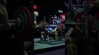 Tiffany Chapon  100kg World Record Bench Press [upl. by Zetana]