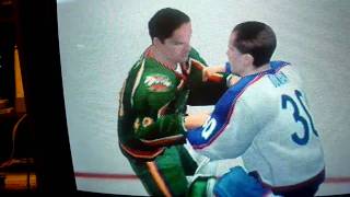 NHL 04 Goalie Fight 2 [upl. by Kilan504]