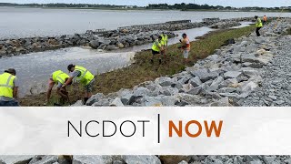 NCDOT Now July 14 2023  Living Shoreline and New Rail Service [upl. by Rigby]