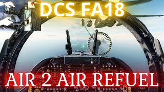 DCS FA18 Failing miserably to refuel [upl. by Alverta]