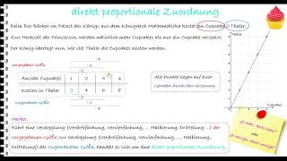 Lernvideodirekt proportionale Zuordnung [upl. by Anilys81]