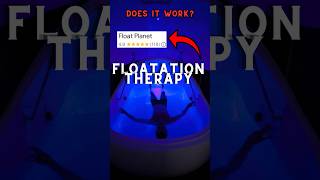 Does floatation therapy work floatplanet flotationtherapy liverpool [upl. by Hillier]