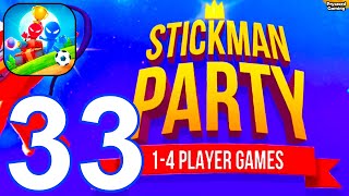 Stickman Party 2 3 4 MiniGames  Gameplay Walkthrough Part 33 Tournament Mode New Mini Games 2024 [upl. by Jessalyn]