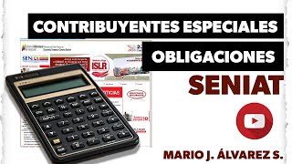 Micros Jurídicos 33  Obligaciones de los Sujetos Pasivos Especiales  Mario J Álvarez S [upl. by Aneetsirk]