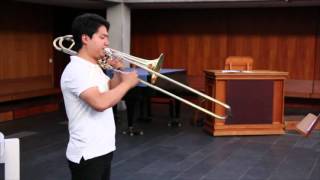 Hungarian March Trombone Solo [upl. by Reste]